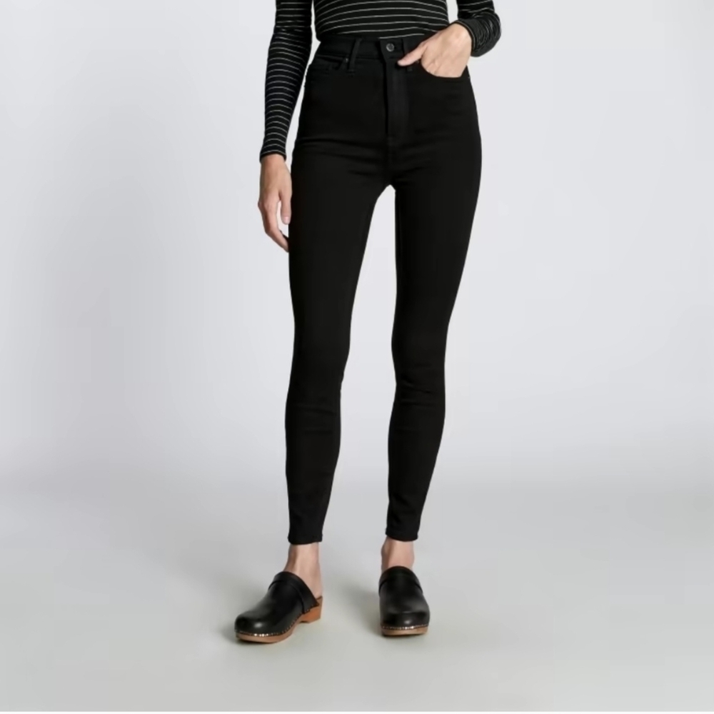 Everlane Women's Size 30 Black Skinny High Waidted Jeans‎
